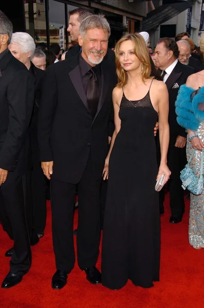 Harrison ford i calista flockhart — Zdjęcie stockowe