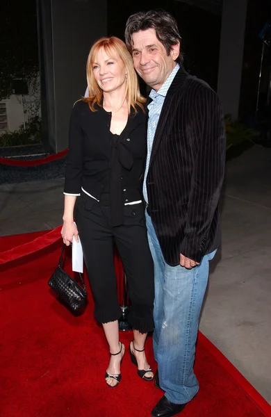 Marg Helgenberger and Alan Rosenberg — Stock Photo, Image