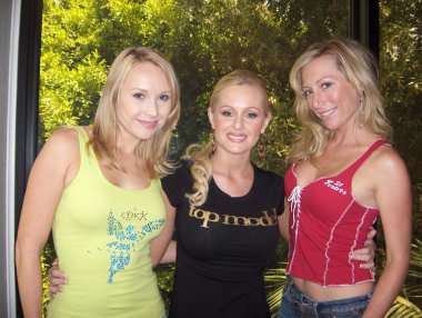 alana katie lohmann ile köri ve autograph oturum melissa mojo avcı tezgah daha sıcak Dünya Kupası 2006 ticaret kartları. Bel yaş hotel, los angeles, ca. 06-22-06