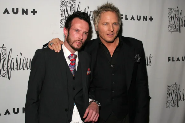 Scott Weiland and Matt Sorum — Stock Photo, Image