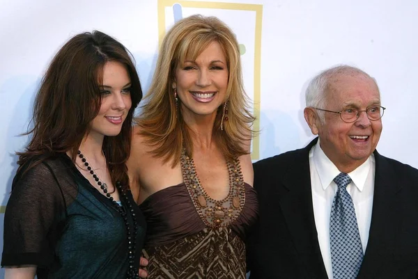 Anna Nalick, Leeza Gibbons, Johnny Grant — Foto Stock