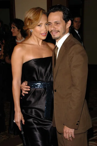 Jennifer Lopez and Marc Anthony — Stock Photo, Image