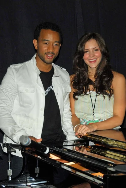 John Legend e Katharine McPhee — Fotografia de Stock