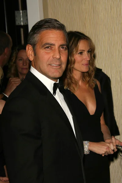 Julia Roberts and George Clooney — Stock Photo, Image