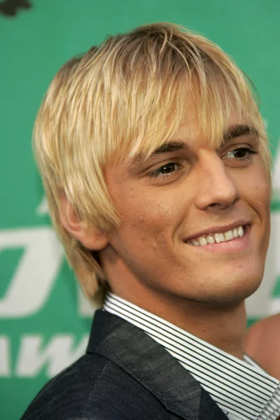 Aaron carter na 2006 mtv movie awards. Sony pictures, culver city, ca. 06-03-06 — Stock fotografie