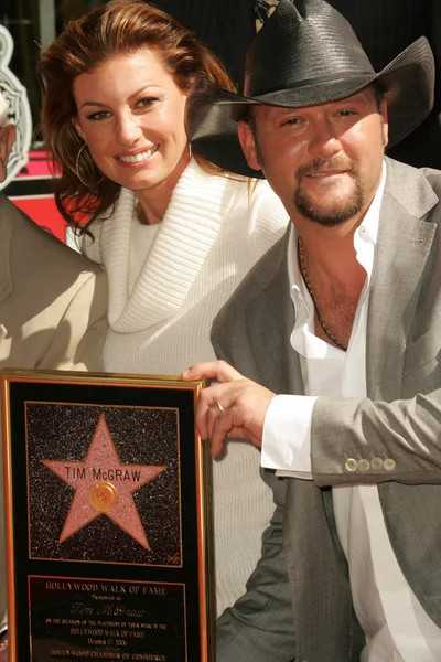 Tim mcgraw hollywood walk of fame töreni — Stok fotoğraf