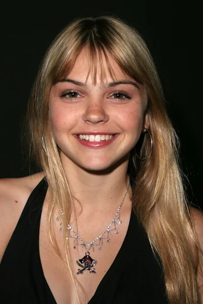 Aimee Teegarden em uma Escada 2007 Outono Inverno Sneak Preview to Benefit Step Up Womens Network. Hotel Beverly Hills, Beverly Hills, CA. 04-19-07 — Fotografia de Stock