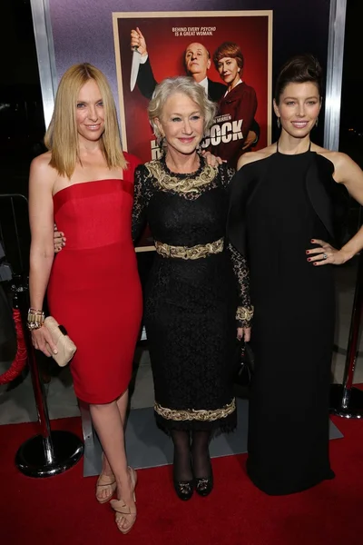 Toni Collette, Helen Mirren, Jessica Biel — Zdjęcie stockowe