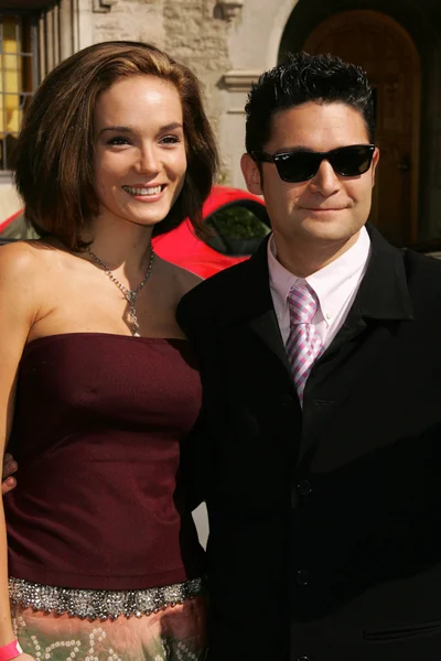 Susie Sprague e Corey Feldman — Fotografia de Stock