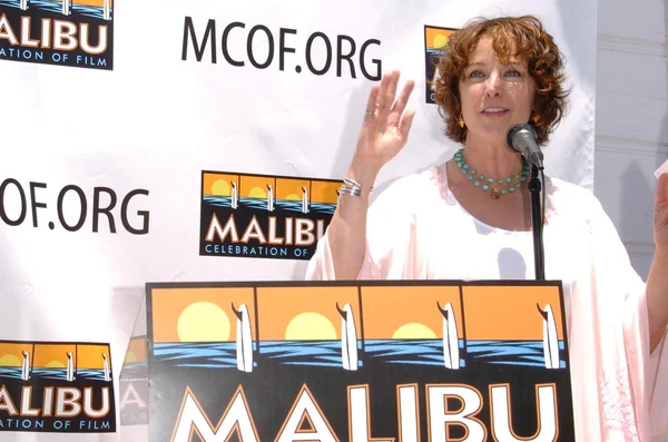 Kathleen quinlan η πρώτη ετήσια εορτή malibu του ταινία συνέντευξη τύπου ανακοίνωση. Malibu προβλήτα, Μαλιμπού, ca. 24-05-06 — Φωτογραφία Αρχείου