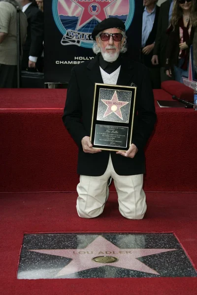Lou Adler Hollywood Walk of Fame Ceremony — Stok fotoğraf
