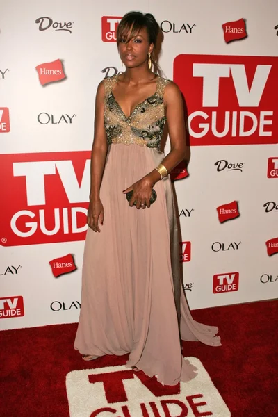 Aisha tyler på tv guide emmy efterfest. sociala, hollywood, ca. 08-27-06 — Stockfoto