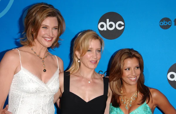 Brenda sterk met felicity huffman en eva longoria — Stockfoto