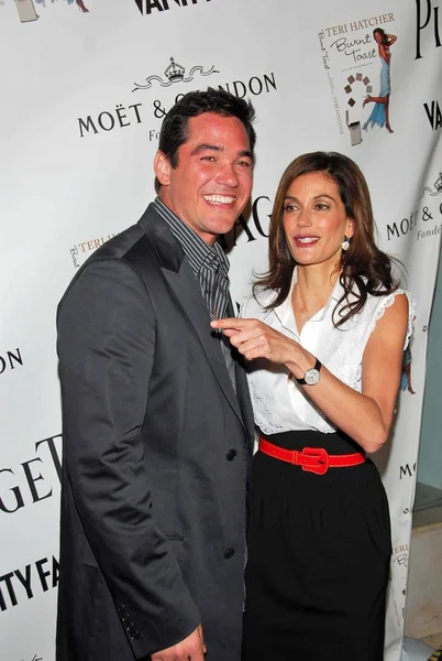 Teri hatcher i dean cain — Zdjęcie stockowe