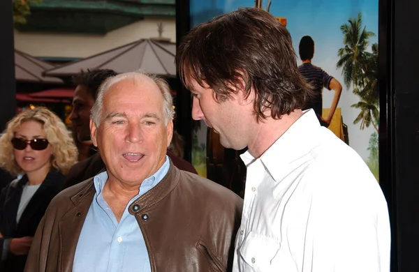 Jimmy Buffett and Luke Wilson — Stock Photo, Image