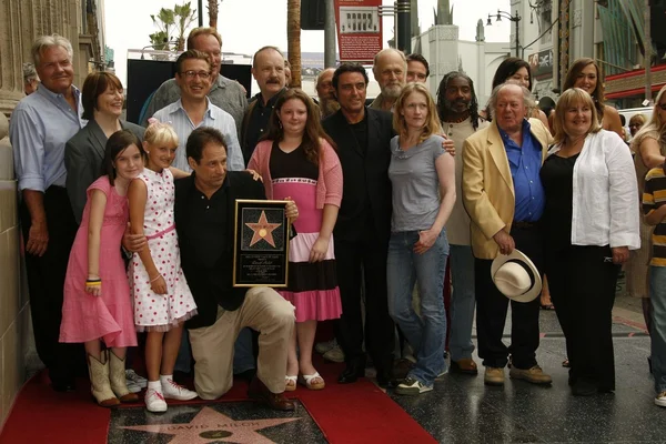 David Milch Hollywood Walk of Fame ceremoni - Stock-foto