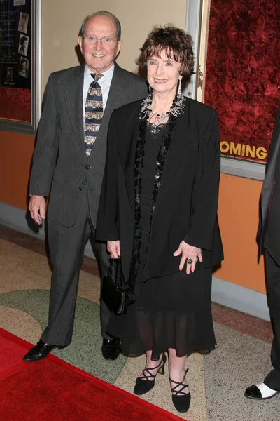 Margaret O'Brien and husband Roy — Stock Photo, Image