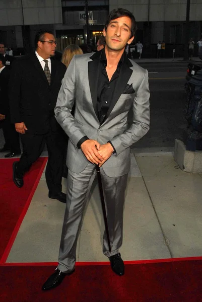 Adrien Brody at the premiere of Hollywoodland. Academy of Motion Picture Arts and Sciences, Beverly Hills, CA. 09-07-06 — Stock Photo, Image