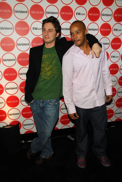 Zach Braff y Donald Faison —  Fotos de Stock