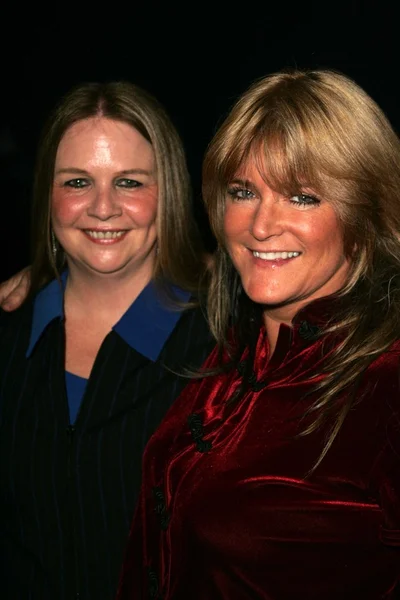 Susan Olsen and friend — Stock Photo, Image