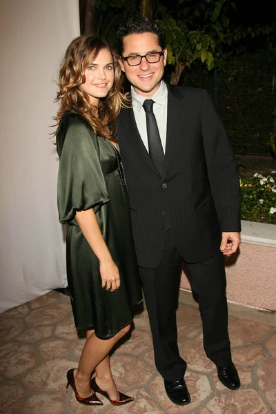 Kerri russell und j.j. abrams bei den Kinderschutzfonds 16. jährliche los angeles schlagen die Quoten Preise. beverly hills Hotel, beverly hills, ca. 10-12-06 — Stockfoto