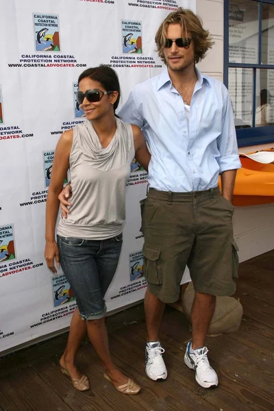 Halle Berry e Gabriel Aubry — Fotografia de Stock