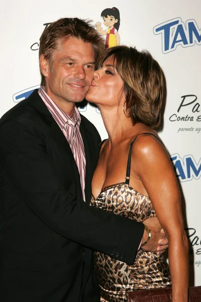 Harry Hamlin and Lisa Rinna — Stock Photo, Image