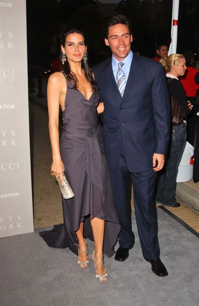 Angie Harmon, Jason Sehorn — Foto de Stock