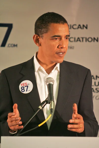 Barack Obama Ordförande — Stockfoto