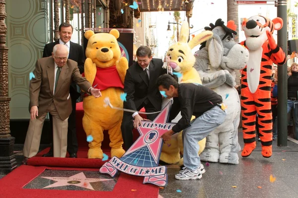 Winnie The Pooh Walk of Fame Ceremony — Stock Photo, Image