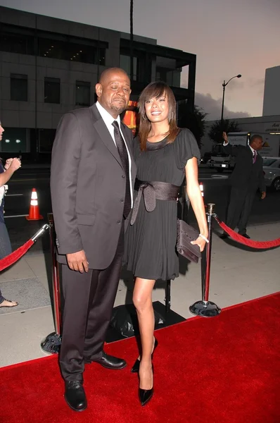 Forest whitaker och keisha whitaker — Stockfoto