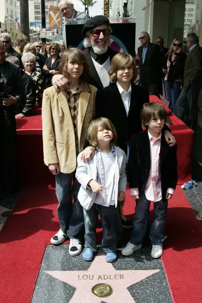 Lou Adler Hollywood Walk of Fame Ceremony — ストック写真