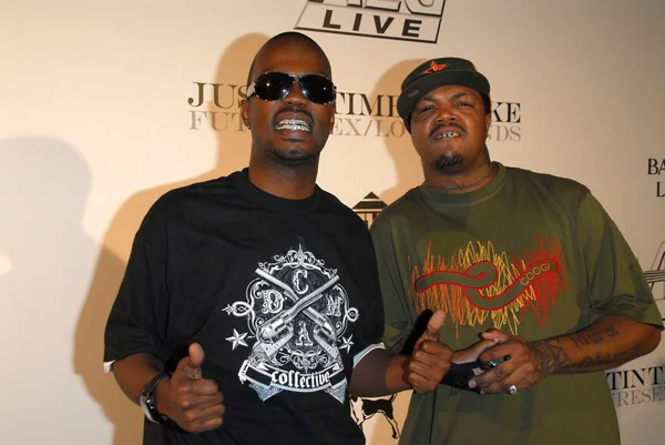 Juicy J and DJ Paul — Stock Photo, Image