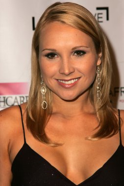 alana AIDS sağlık Vakıflar hollywood partisi sıcak, fileena tarafından giyen küpe köri. Müzik kutusunu tiyatro, hollywood, ca. 08-12-06