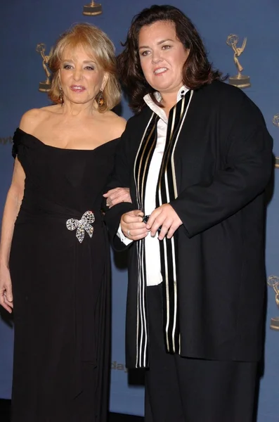 Barbara Walters, Rosie Odonnell — Foto de Stock