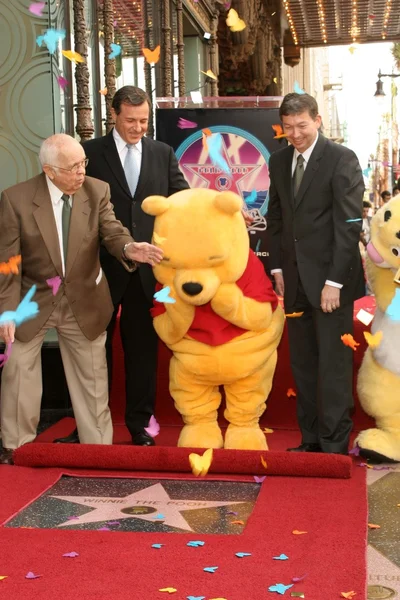 Winnie the puoh walk of fame zeremonie — Stockfoto