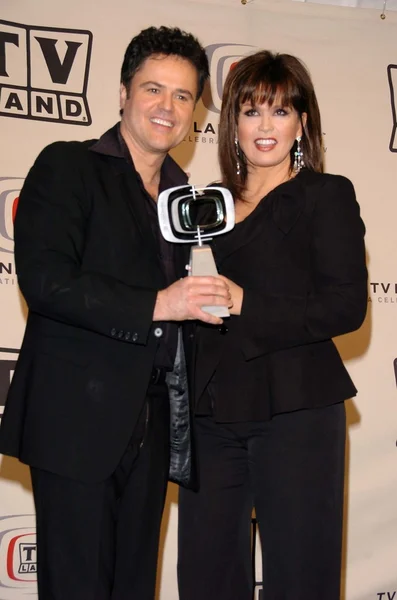 Donny Osmond and Marie Osmond — Stock Photo, Image