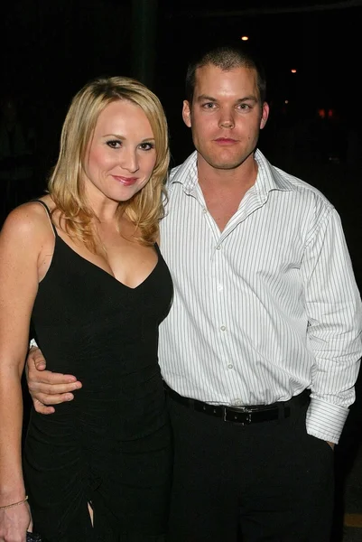 Alana Curry and Burke Bryant at the party following Dionne Warwick 45th Anniversary Spectacular. Hollywood Palladium, Hollywood, CA. 01-26-06 — Stock Photo, Image