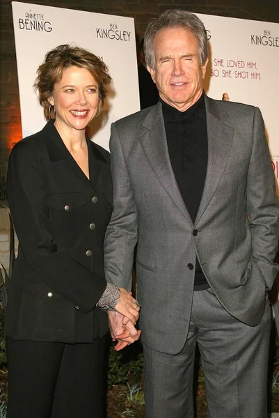 Annette Bening, Warren Beatty — Stock Photo, Image