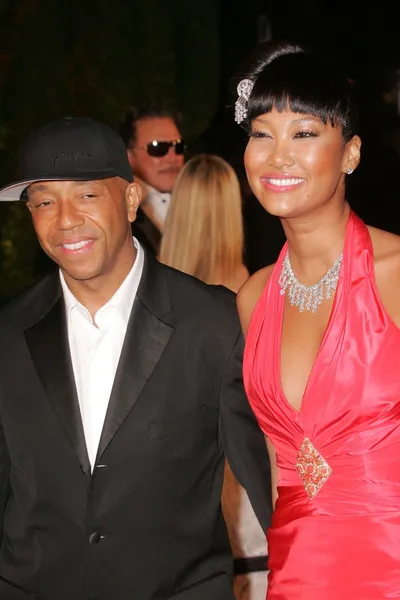 Russell Simmons și Kimora Lee — Fotografie, imagine de stoc