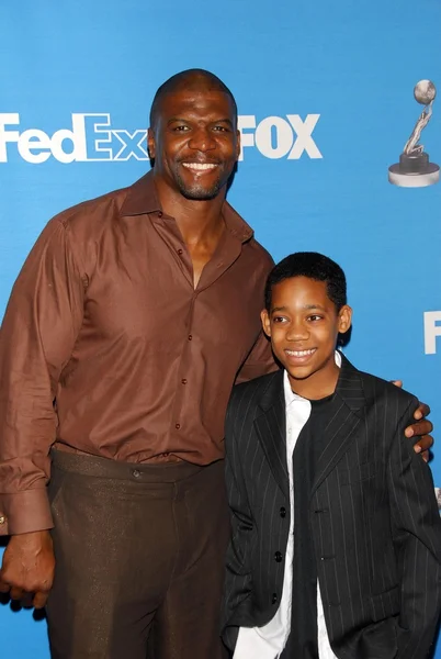 Terry crews en tyler james williams — Stockfoto