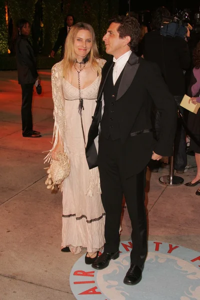 Aimee Mann y Michael Penn en 2006 Vanity Fair Oscar Party. Mortons, West Hollywood, CA. 03-05-06 — Foto de Stock