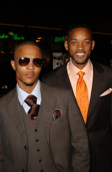 T.i. och will smith — Stockfoto