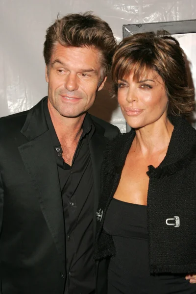 Harry hamlin i lisa rinna — Zdjęcie stockowe