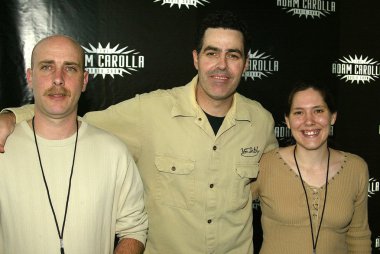 adam carolla ve adam carolla radyo programında konukları karşılamak ve selamlıyorum. Hayalet bar, palms hotel, las vegas, nv. 03-09-06