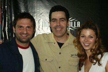adam carolla ve adam carolla radyo programında konukları karşılamak ve selamlıyorum. Hayalet bar, palms hotel, las vegas, nv. 03-09-06