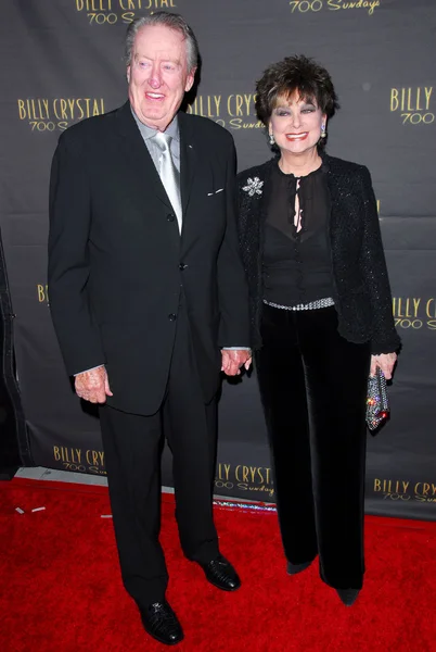 Tom poston i suzanne pleshette — Zdjęcie stockowe