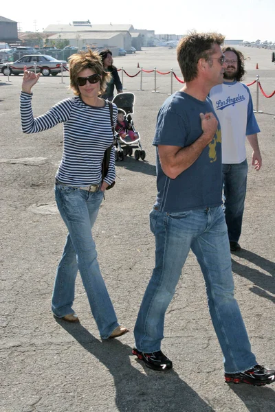 Harry hamlin en lisa rinna — Stockfoto