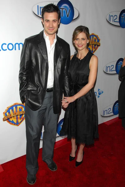 Freddie Prinze Jr. e Sarah Michelle Gellar — Foto Stock