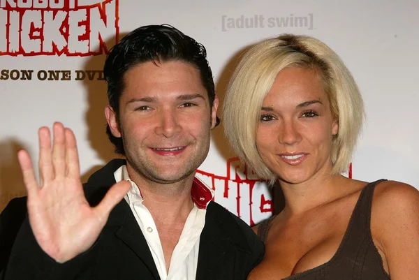 Corey feldman en susie sprague — Stockfoto